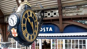 Bild: Uhr Bahnhof York