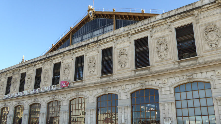 Bild: Bahnhof Marseille (c) Gudrun Krinzinger