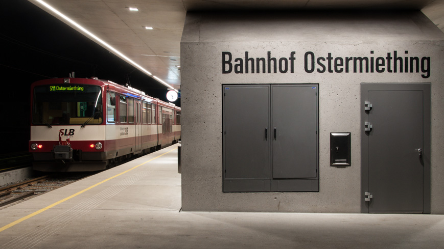 Bild: Bahnhof in Ostermiething