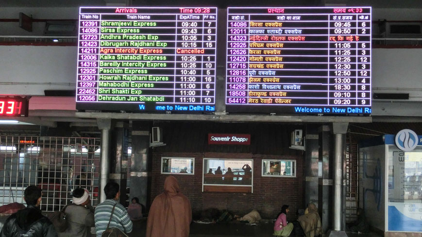 Bild: New Delhi Railway Station