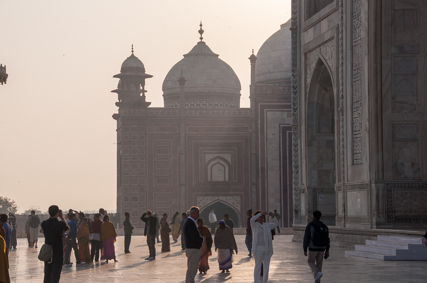 Bild: Taj Mahal in Agra, Indien