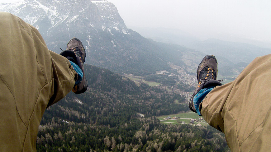 Bild: Erstes Mal Tandem-Paragliding auf der Seiseralm in Südtirol