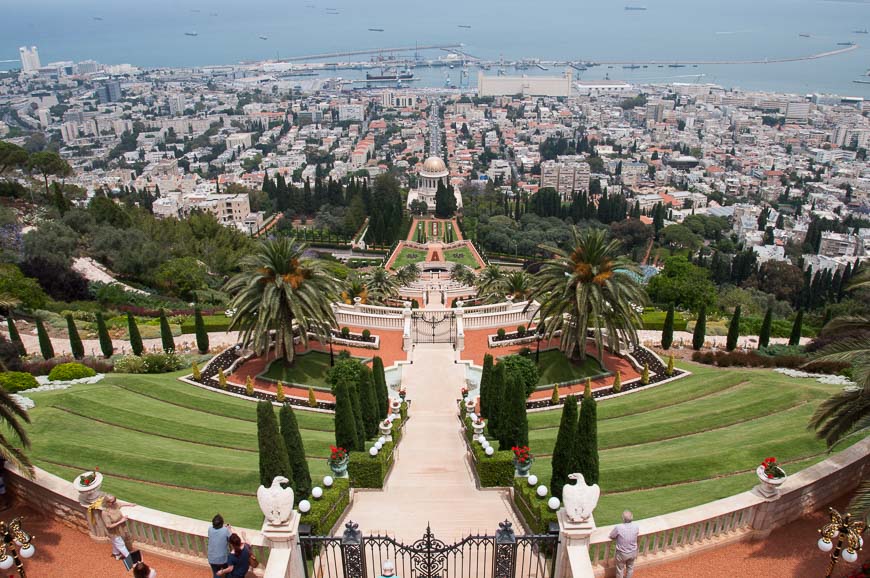 bild: Bahai Gärten in Haifa