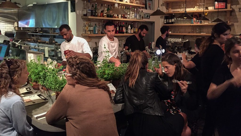 Haachim (Brothers) Restaurant in Tel Aviv