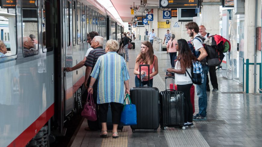 DB-ÖBB Eurocity in Bologna Centrale