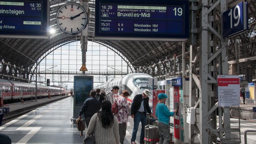 ICE Frankfurt - Brüssel in Frankfurt (Main) Hbf