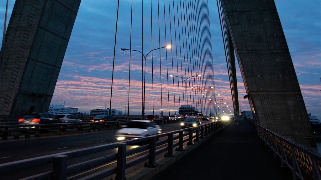 Rama VIII Brücke Bangkok