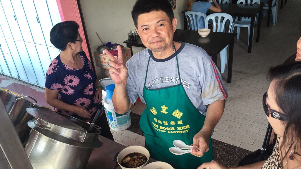 Chinesische Suppenküche in George Town - Penang