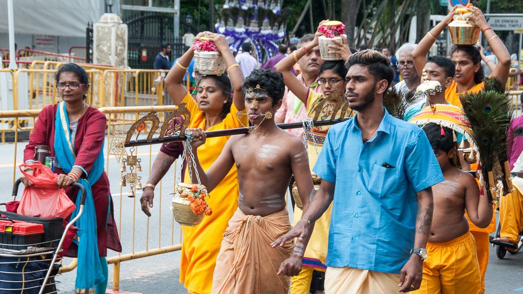 Thaipusam in Singapur in Little India