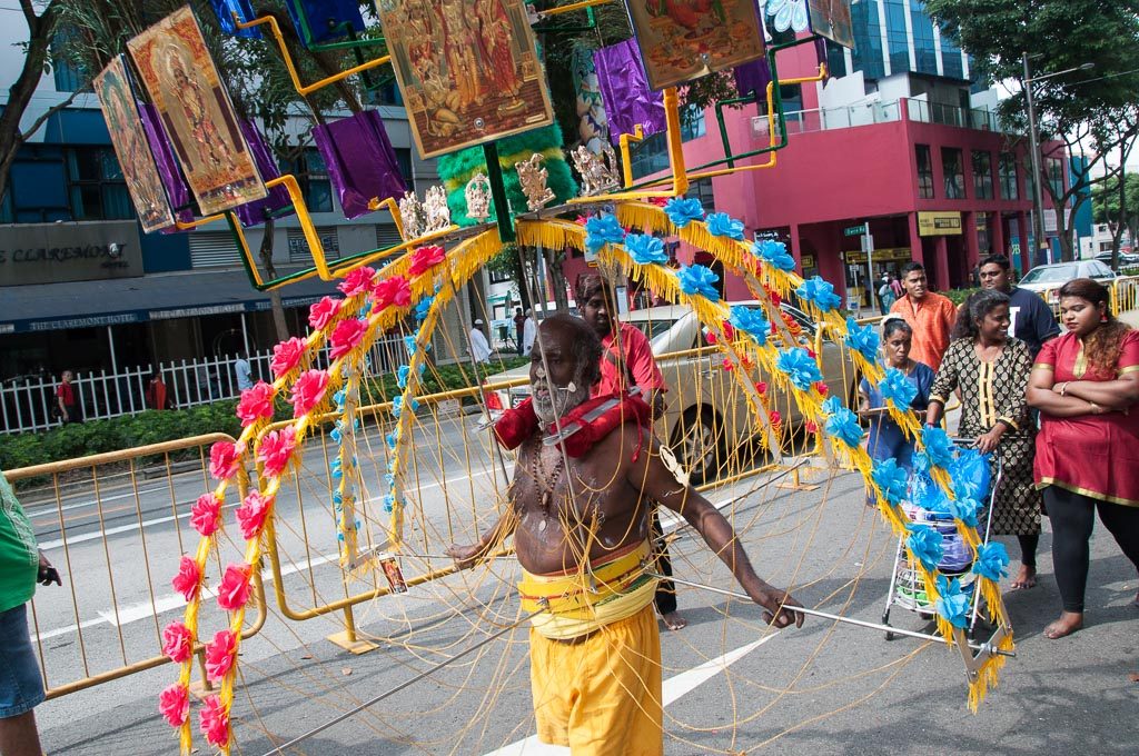 Thaipusam in Singapur in Little India