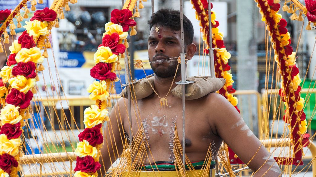 Thaipusam in Singapur in Little India