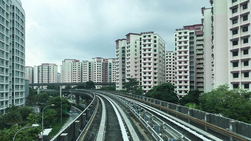 Wohnviertel in Singapur