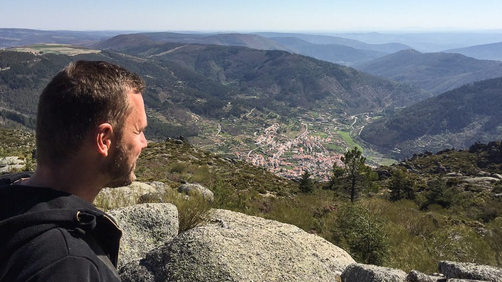 Gerhard Liebenberger in der Serra da Estrela