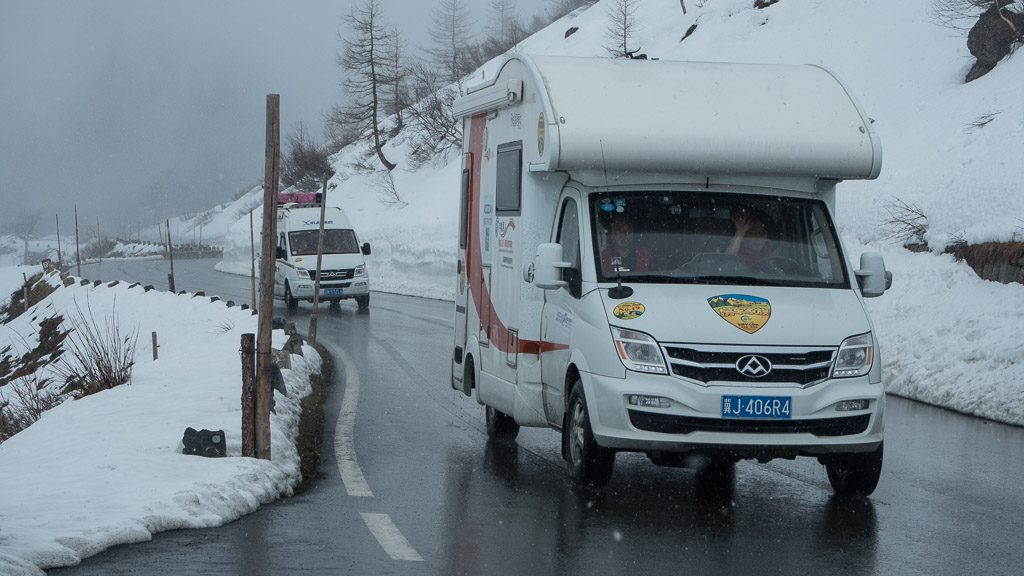 Chinesische Touristen am Großglockner