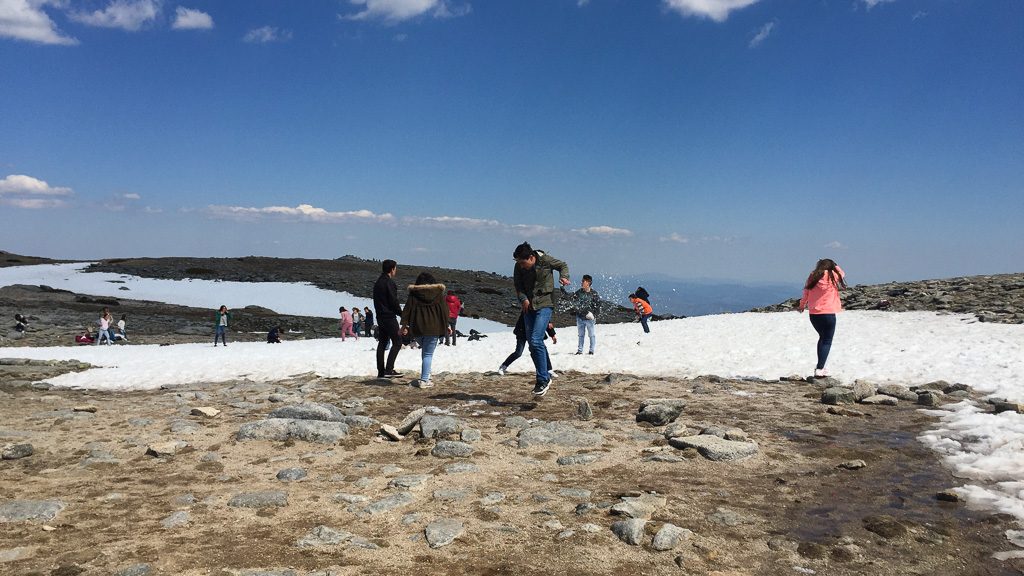 Portugal anders als gewohnt - mit Schnee