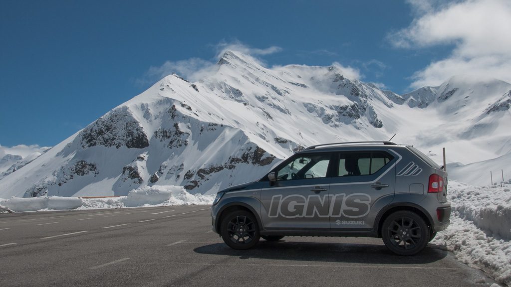 Suzuki Ignis auf der Großglockner Hochalpenstraße