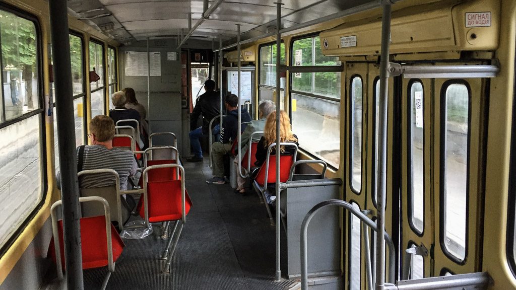Tatra KT4 Straßenbahn in Lviv/Lemberg