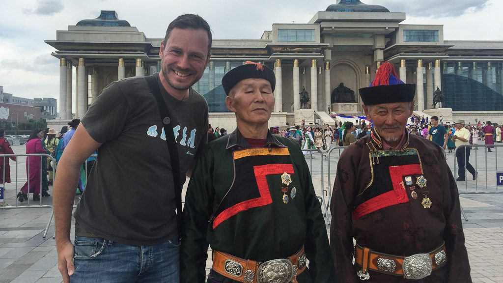 Andersreisender in Ulan Bator