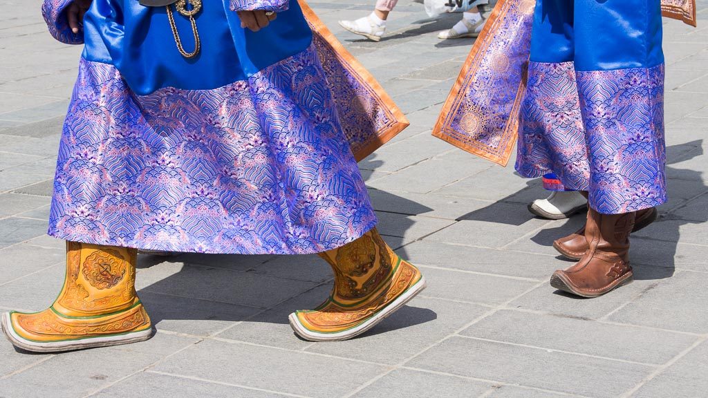 Mongolische Stiefel