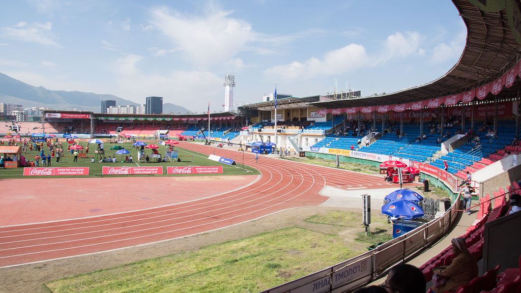 Nationalstadion in Ulan Bator