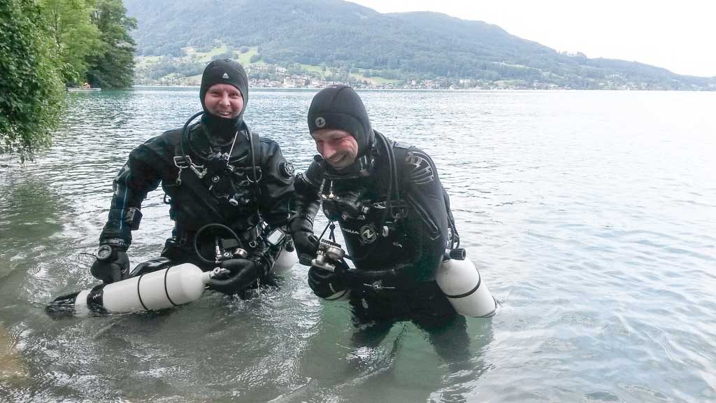 Sidemount Tauchen