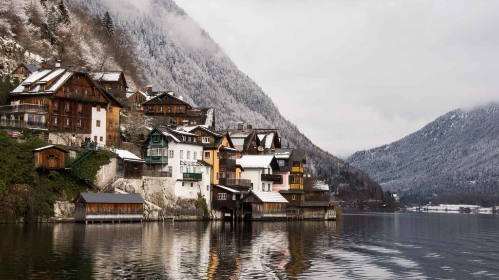 Hallstatt im Winter