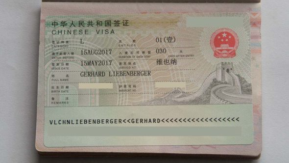 Das Transsib-Visum für China