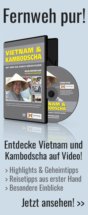DVD Vietnam & Kambodscha - Reise-Video mit dem Zug durch Südostasien