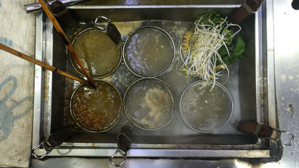 Malatang Restaurant Küche