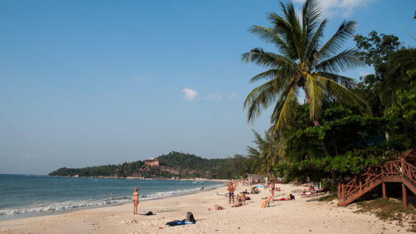 Mückenschutz ist im Urlaub wichtig.