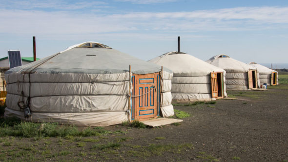 In Asien außergewöhnlich übernachten: In der Jurte (Mongolei)
