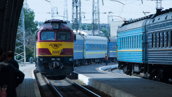 Zug in der Ukraine