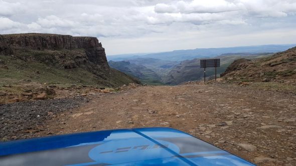 Auto in Lesotho am Sanipass