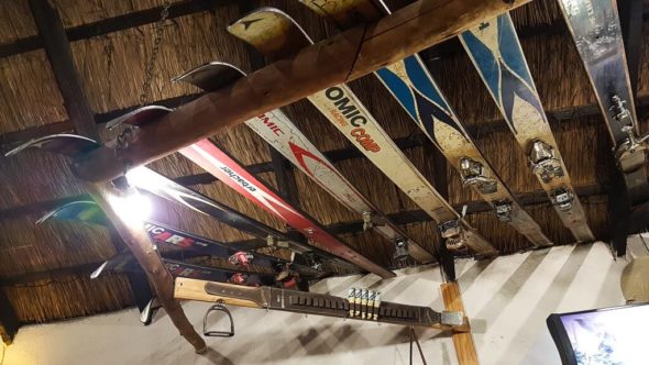 Bar in der New Oxbow Lodge in Lesotho