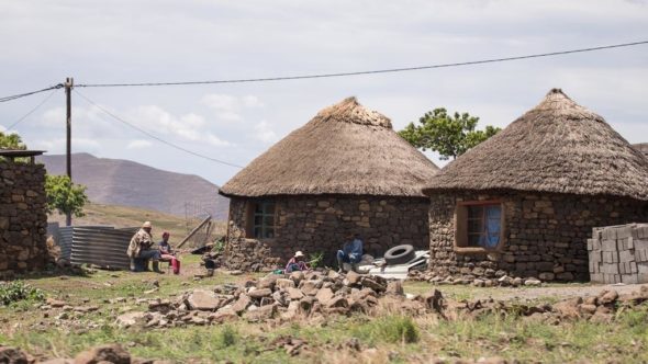 Rondavel in Lesotho