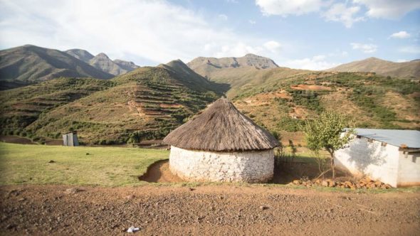 Rondavel in Lesotho