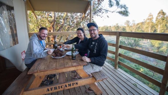 Besonders übernachten in Südafrika in Swellendam (AfriCamps)