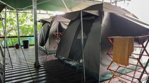 Glamping Zelt in St. Lucia (Südafrika)