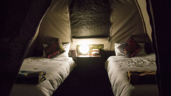 Glamping Zelt in St. Lucia (Südafrika)