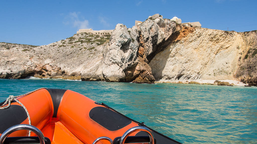Aktivitäten im Algarve Urlaub: Bootsfahrt zum Cabo de Sao Vicente