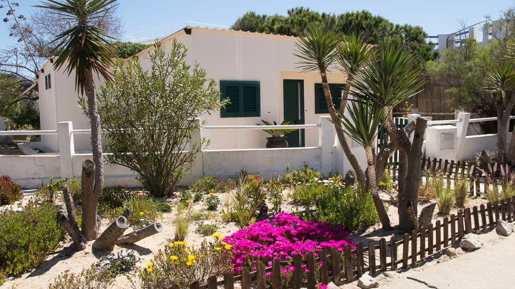 Haus auf der Ilha Farol an der Algarve