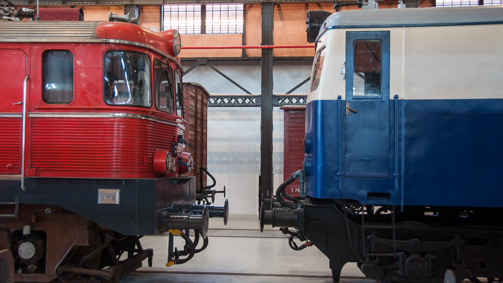Nationales Eisenbahnmuseum Portugal in Encontramento