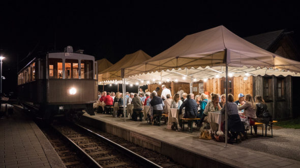 Ausflugstipps Südtirol Ritten - Gastronomische Nachtfahrt