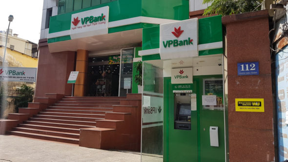 VPBank Geldautomat in Vietnam