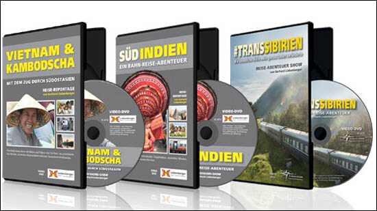 Abenteuer Reise DVDs von Gerhard Liebenberger