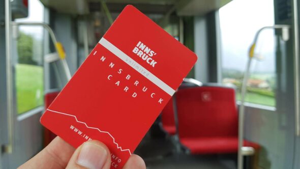 Innsbruck Card für Öffentliche Verkehrsmittel und Sehenswürdigkeiten