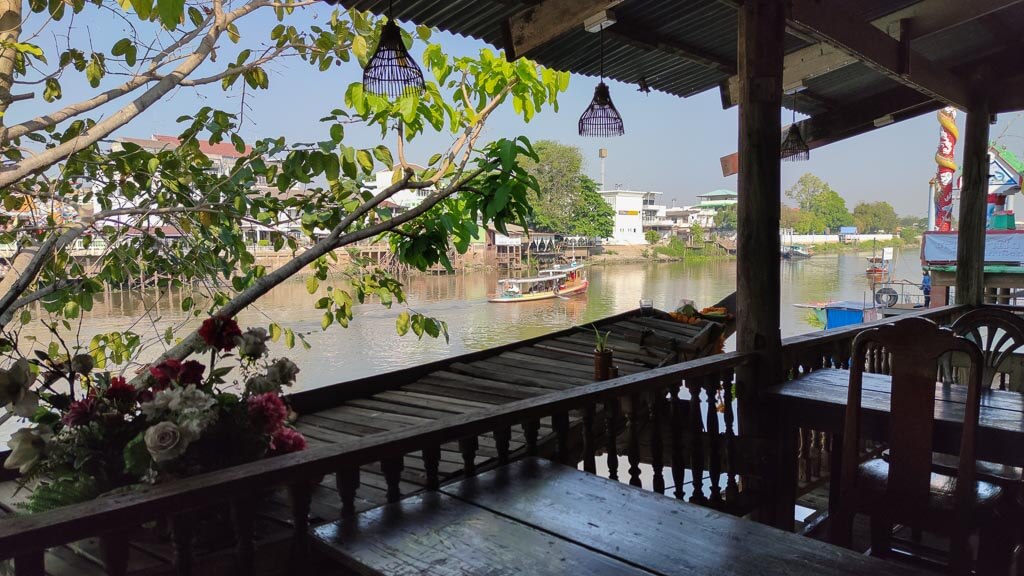 Baan Are Gong Riverside Homestay Ayutthaya - Terrasse