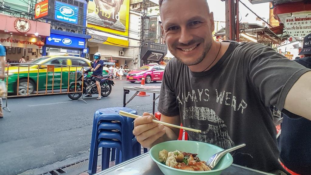 Gerhard Liebenberger in Chinatown Bangkok